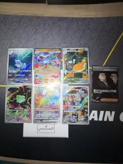 🔥 Pokemon TCG 7 Holo Japanese Cards Charizard Wartortle Bulbasaur Aerodactyl - Image 1