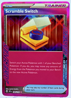 Pokemon Cards Scramble Switch 186/191 Surging Sparks ACE SPEC Rare NM - Image 1