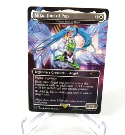 Secret Lair Hatsune Miku Giada Font of Hope Pop Non Foil Borderless - Image 1