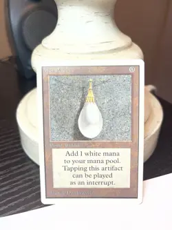 MTG Magic the Gathering Unlimited Mox Pearl LP - Image 2