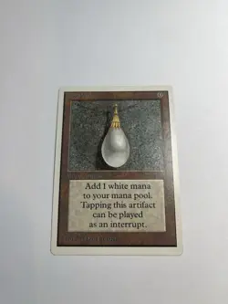 MTG Magic the Gathering Unlimited Mox Pearl LP - Image 5