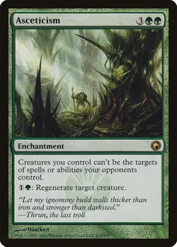 Asceticism Scars of Mirrodin HP MTG - Image 1