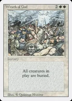 Wrath of God Revised Edition HP MTG - Image 1
