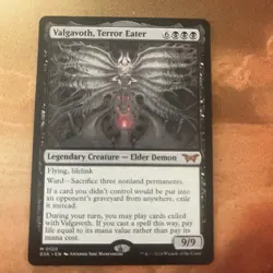 Valgavoth, Terror Eater, Duskmourn: House of Horror MTG NM - Image 1