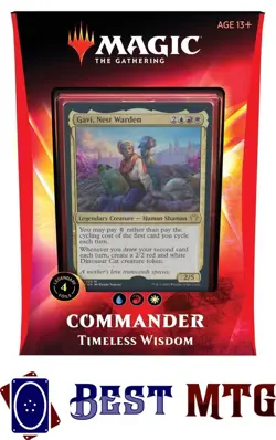 Magic The Gathering MTG Commander 2020 Deck - Timeless Wisdom NM Commander 2020 - Image 1