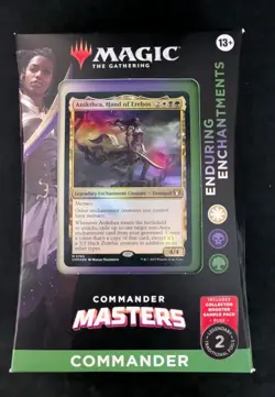Commander Masters Enduring Enchantments MTG Deck New In Box Black White Green - Image 1