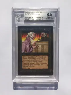 BGS 8.5 | Demonic Attorney | MtG Collectors International Ed [8, 9, 9.5, 9.5] - Image 1