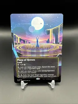 Plaza of Heroes (0078) (Borderless) MTG: Edge of Eternities: Stellar Sights NM - Image 1