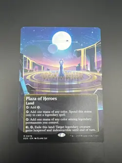 Plaza of Heroes (0078) (Borderless) MTG: Edge of Eternities: Stellar Sights NM - Image 3