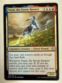 Najal, the Storm Runner (208) Dominaria United DMU MTG Magic - Image 1