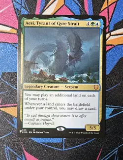 Aesi, Tyrant of Gyre Strait NM Regular MTG The List Reprints Unplayed Magic - Image 1