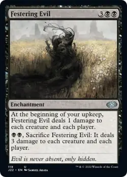 Festering Evil - Near Mint MTG Jumpstart 2022 - Image 1