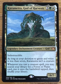 MTG Commander 2020, Karametra, God of Harvests - Image 1