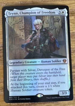 MTG Commander 2020, Trynn, Chamption of Freedom - Foil - Image 1