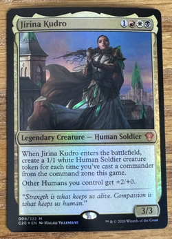 MTG Commander 2020, Jirina Kudro - Foil - Image 1