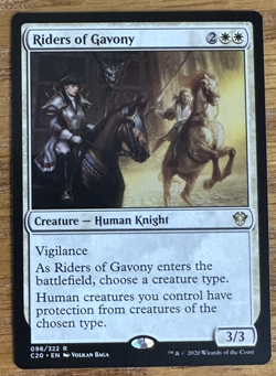 MTG Commander 2020, Riders of Gavony - Image 1