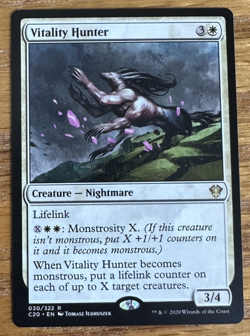 MTG Commander 2020, Vitality Hunter - Image 1