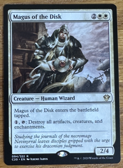 MTG Commander 2020, Magus of the Disk - Image 1