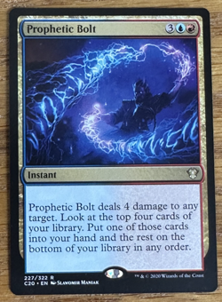 MTG Commander 2020, Prophetic Bolt - Image 1