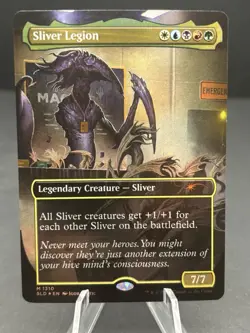 Sliver Legion (1310) MtG - Secret Lair Rainbow Foil Festival in a Box - In Hand! - Image 1