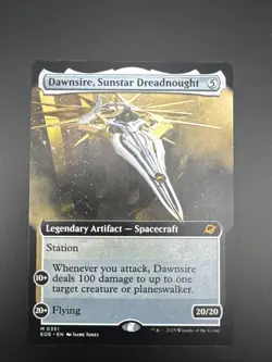 Dawnsire, Sunstar Dreadnought (Extended Art) MTG: Edge of Eternities NM Rare - Image 3