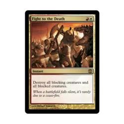 WOTC MtG Alara Reborn Fight to the Death (R) EX - Image 1