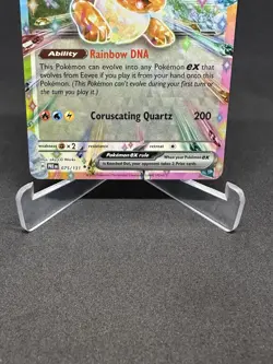 Eevee EX 075/131 Full Art Holo Rare SV Prismatic Evolutions NM Pokemon TCG - Image 4