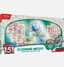 Pokemon Scarlet & Violet 151 Blooming Waters Premium Collection Box New / Sealed - Image 1