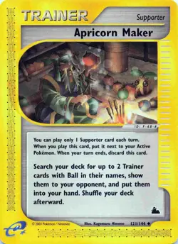Apricorn Maker 121/144 Skyridge Pokemon S402 - Image 1