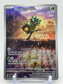 Teal Mask Ogerpon - 123 Promo Holo NM Pokemon SV: Scarlet & Violet Promo Cards - Image 1