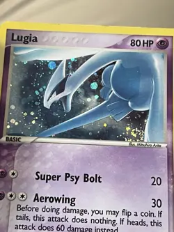 Pokemon TCG - Lugia - 2/17 - POP Series 5 - LP Holo Rare (2007) - Image 3