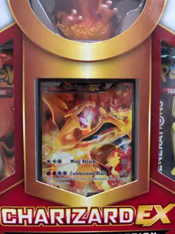 Pokemon Charizard EX Red & Blue Collection Box Set - CARDS IN MINT CONDITION - Image 5