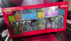 Pokemon TCG Bundle Sealed Lot Prismatic Evolutions 8 Mini Tin 6 Pack White Flare - Image 2