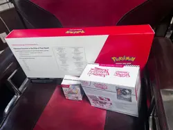 Pokemon TCG Bundle Sealed Lot Prismatic Evolutions 8 Mini Tin 6 Pack White Flare - Image 5