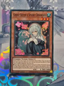MP22-EN259 Ghost Sister & Spooky Dogwood Super Rare 1st Edition NM YuGiOh TCG - Image 1