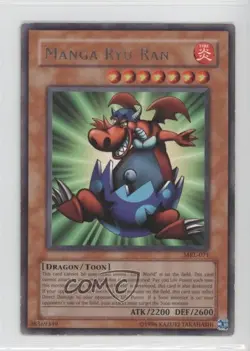 Manga Ryu-Ran Unlimited YuGiOh Magic Ruler Booster #MRL-071 2002 READ - Image 1