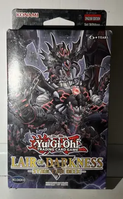 Yugioh Lair Of Darkness Structure Deck - First Edition - Factory Sealed - TCG - Image 1