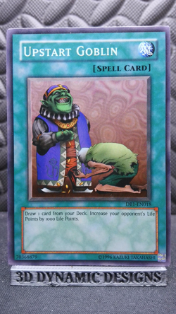 | Yugioh Upstart Goblin DB1-EN018 Common Dark Beginning 1 NM- 🔥 | - Image 1