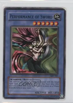 Performance of Sword Unlimited YuGiOh Magic Ruler Booster #MRL-067 2002 READ - Image 1