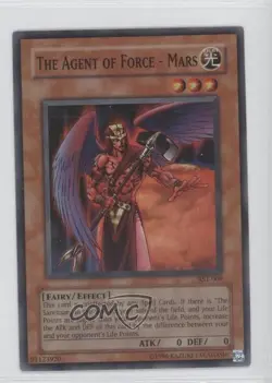 The Agent of Force - Mars Unlimited YuGiOh Ancient Sanctuary #AST-009 2004 READ - Image 1