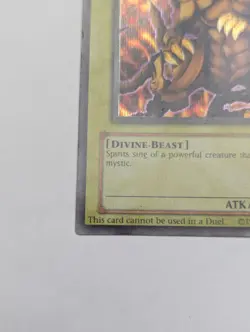 Yugioh! The Winged Dragon of Ra DOD-001 Secret Rare MP - Image 3