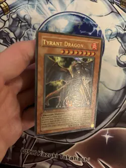 (50) Yugioh Tyrant Dragon LOD-034 Ultra Rare MP - Image 3