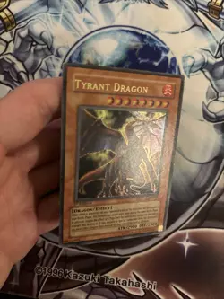 (50) Yugioh Tyrant Dragon LOD-034 Ultra Rare MP - Image 4