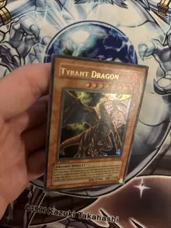 (50) Yugioh Tyrant Dragon LOD-034 Ultra Rare MP - Image 5