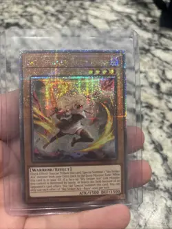 Sky Striker Ace - Raye (New Art) Quarter Century Rare QCR RA04-EN026 YuGiOh! - Image 1