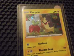 Pokemon Card * Sword & Shield * Cosmos SWIRL Promo SWSH031 Morpeko NM/Mint - Image 2