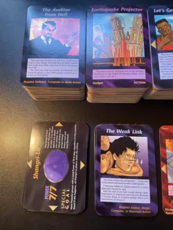 INWO Illuminati Limited Lot of 404 Cards Common Uncommon Illuminati Rare w/ Dups - Image 2