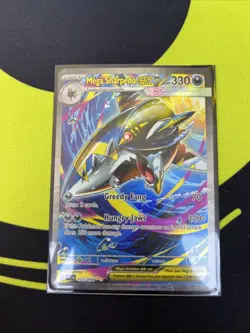 Pokemon TCG Mega Sharpedo Ex 127/094 SIR Phantasmal Flames English Pack Fresh - Image 1