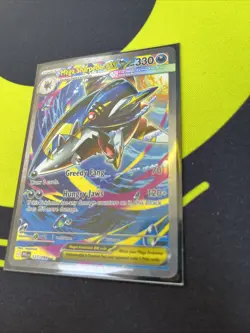 Pokemon TCG Mega Sharpedo Ex 127/094 SIR Phantasmal Flames English Pack Fresh - Image 2