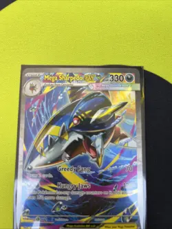 Pokemon TCG Mega Sharpedo Ex 127/094 SIR Phantasmal Flames English Pack Fresh - Image 5